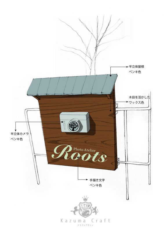 手作り看板の制作 完成 カズマデザイン 日々の何気ない暮らしを楽しむ豊川市のエクステリア施工会社 手作り看板の制作 完成 カズマデザイン 日々の何気ない暮らしを楽しむ豊川市のエクステリア施工会社
